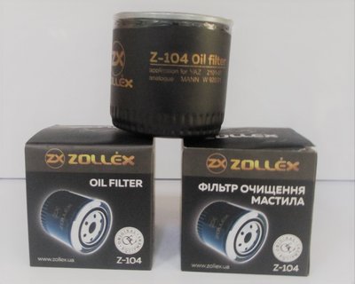 Zollex Фільтр масляний Z-104 Z-104 фото