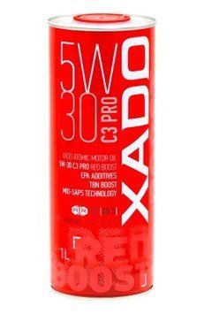 Олива моторна XADO Atomic Oil 5W-30 C3 Pro RED BOOST синтетична1л р00001830 фото