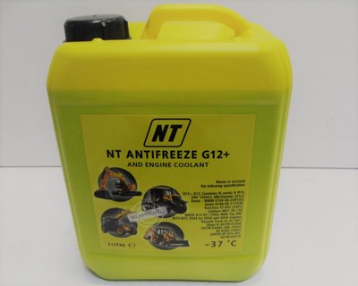Охолоджуюча рідина NT Antifreeze G12+5л. 4006/1101 фото