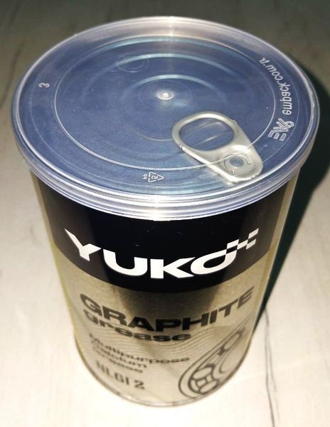 Мастило YUKO Графітне 0,8кг банка 1л жерсть р00000642 фото