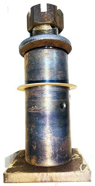 Палець (кріплення колонки з рамою D 60 мм L 195 мм з гайкою та шайбами) 13.0320.400 фото