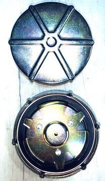Кришка бака паливного (велика) (метал) МТЗ-80 MED032886 фото